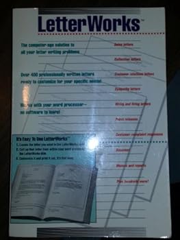 Unknown Binding LetterWorks: The Computer-Age Solution To All Your Letter Writing Problems Book