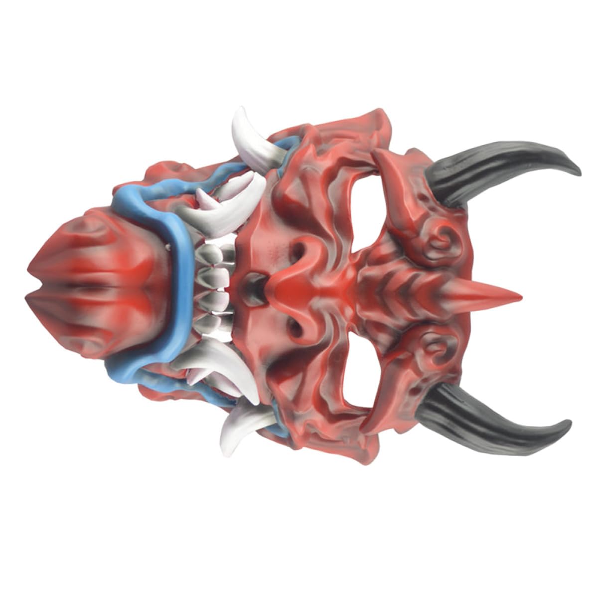 ibasenice 1pezzi Maschera Da Diavolo Per Halloween Articoli Per Feste Maschera Da Cosplay in Plastica Resistente Adatta Tutti Per Decorazioni Murali Feste Horror e Carnevale