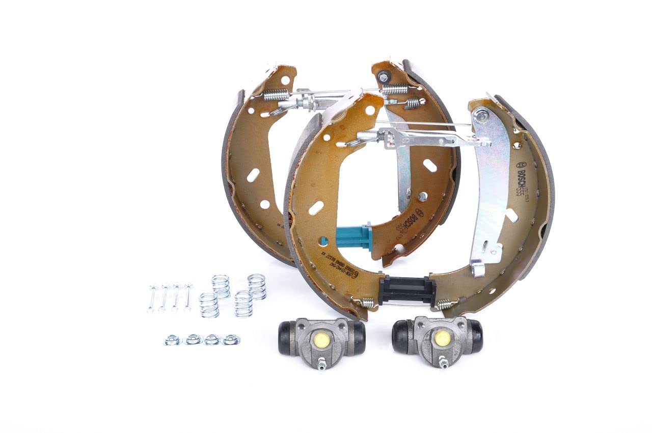 Bosch KS112 Kit Super Pro Kit de freno trasero de tambor 1 juego completo premontado