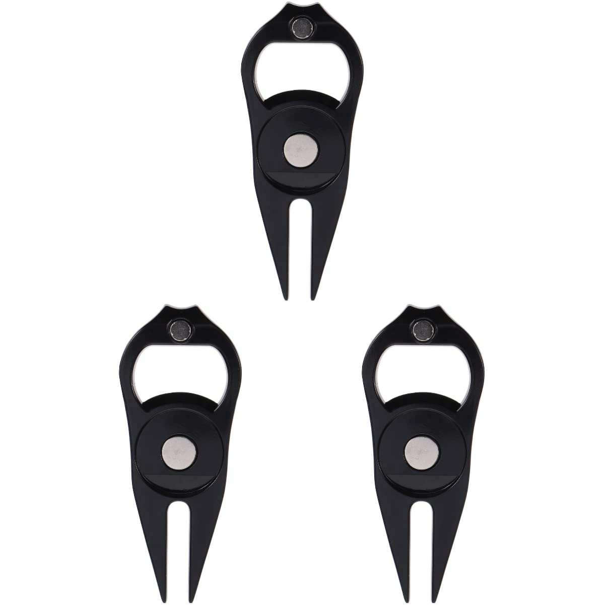 ABOOFAN Pcs Golfs Divot Repair Tool Fork Metal Divot Fixer for Golf Course Lightweight