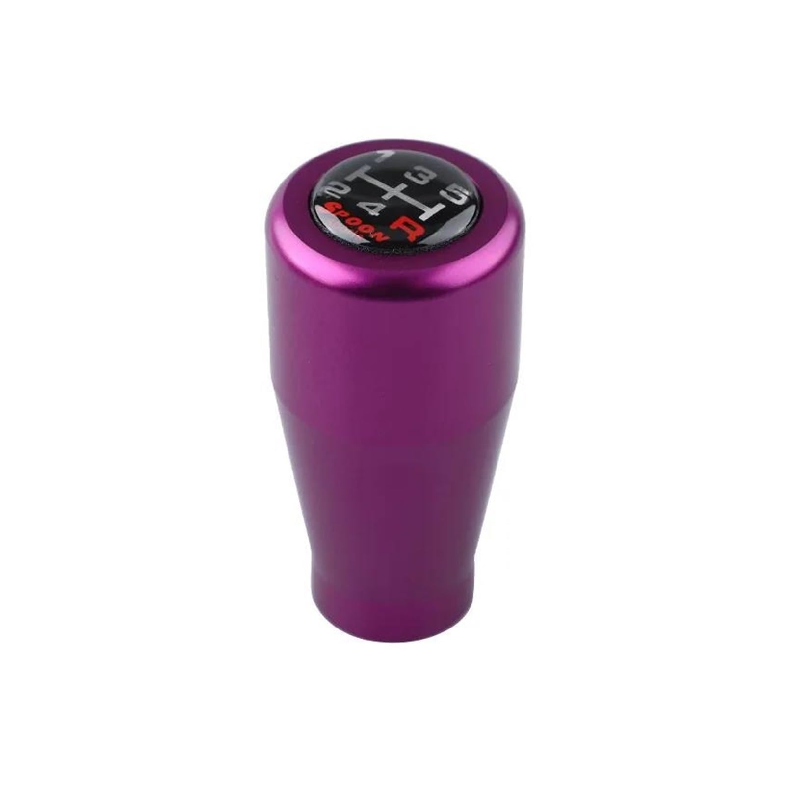 HXVGEGKPYK Gear Stick Knob for 5 Speed Manual Gear Aluminum Shift Knob Shifter Lever Head Gear Lever Knob(Purple)