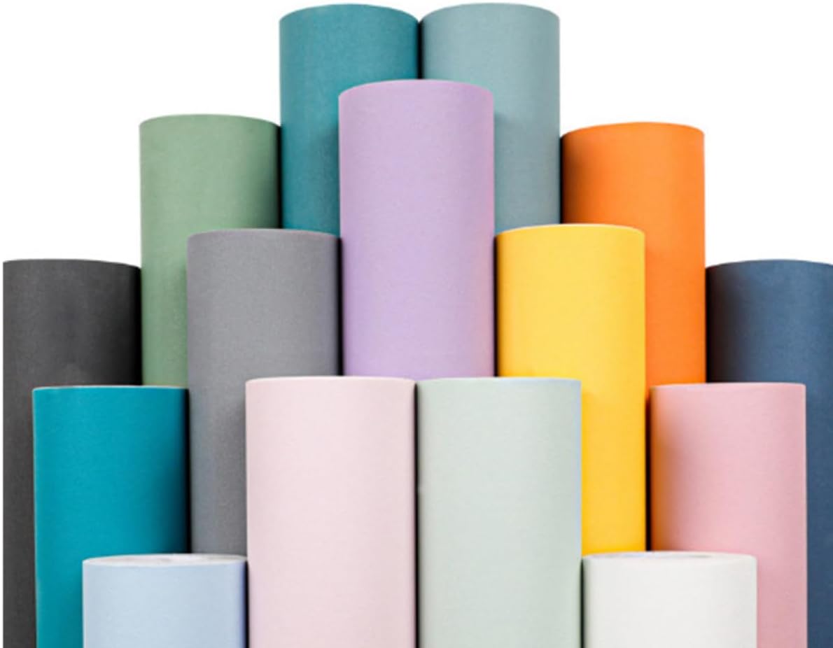 [LJKI] のり付き 壁紙シール 無地壁 ヴィンテージ 厚手 簡単 おしゃれ リメイクシート 防水 キッチン 柄07 リフォーム