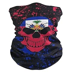 Haitian Flag Skull