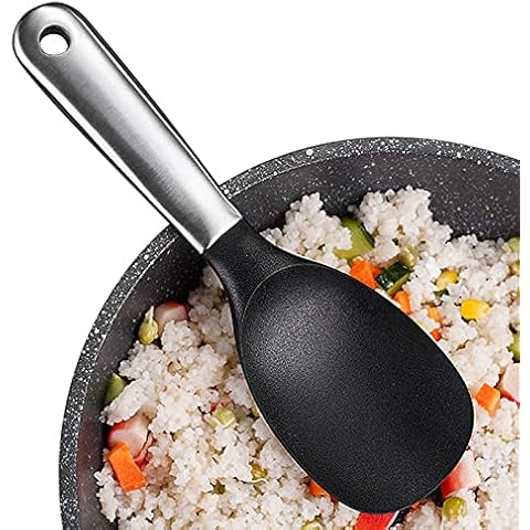 Cuchara de Silicona para servir Arroz resistente al calor Cover