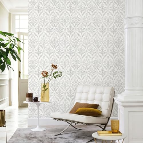 Nukofal Vintage Peel and Stick Wallpaper Floral for Kitchen 16.9inx393.7in by Nukofal - Used condition - Image 9