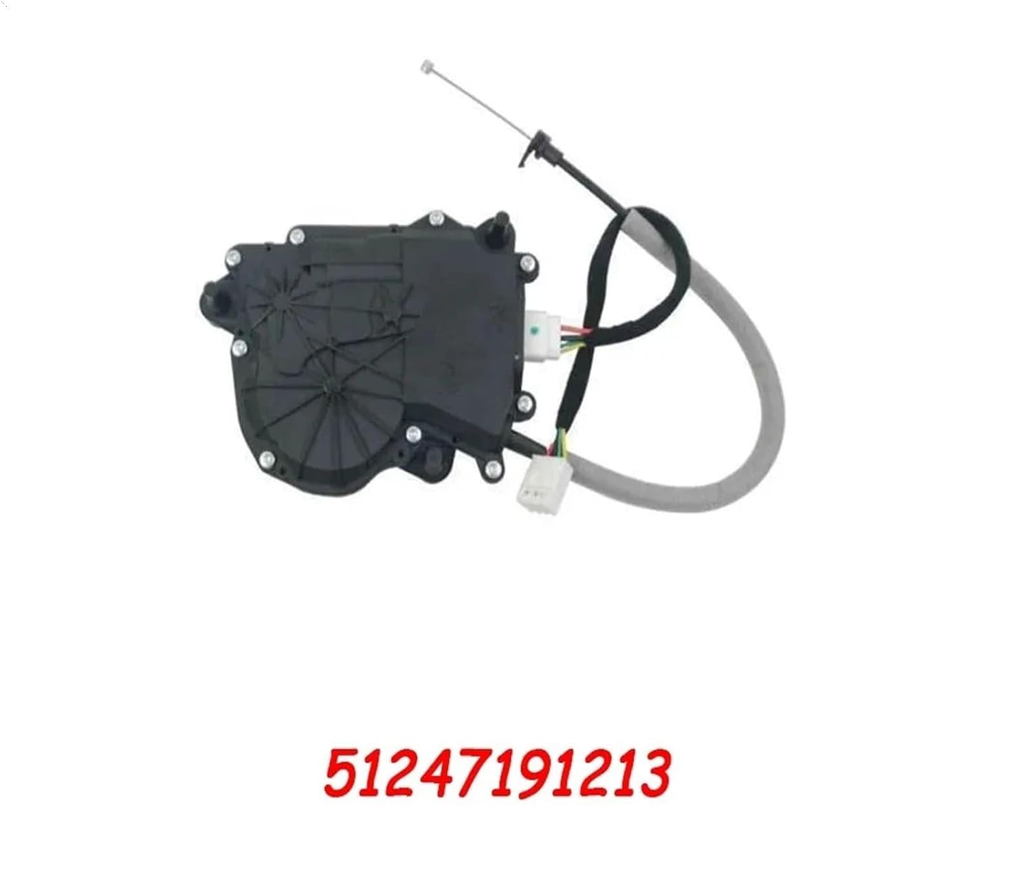 Rear Trunk Lid Release Actuator Lock Suction Motor，Compatible with 7 Series F01 F02 F03 F04 51247191213