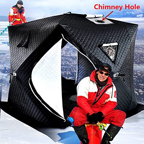 Carpa para pesca en hielo 3-4 personas impermeable y térmica miniatura 2