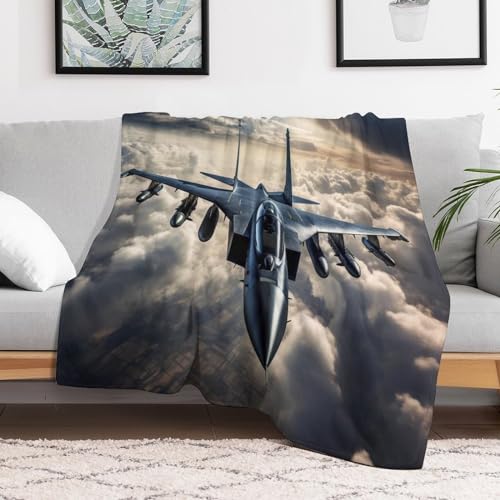 Couverture avion en flannel douce de qualité supérieure pour lit douillet - 3