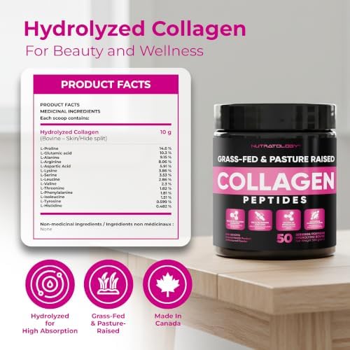 Nutratology® Collagen Powder | Grass-Fed | Dissolves Easily | 50 Servings — view 8