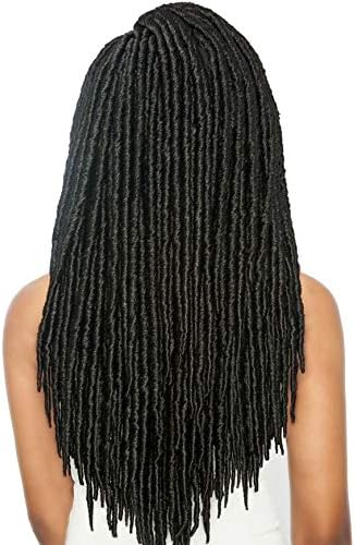 (3 Pack) Afri Naptural Caribbean Crochet Braid - LOC101 MOJO LOCS 18" (T1B/30)