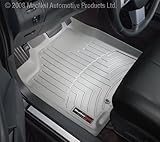 WeatherTech Custom Fit Front FloorLiner for GMC Acadia, Grey