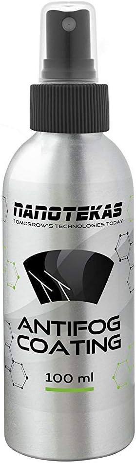 Nanotekas2x Nano Anti fog Coating (2 bottles) | Anti Fog for Car Glass Window Windshield Treatment Anti Mist Protection