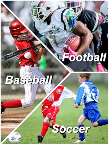 image for DEVOROPA Youth Boys Football Baseball Padded Compression Shirt Chest P