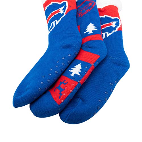 FOCO Women's NFL Team Logo Fan Footy 3-Pack Slipper Socks3