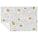 Ezioly, coperta con motivo omelette, morbida e soffice, in microfibra, per letto, divano, esterno, viaggi, picnic, campeggio (149,9 x 99,8 cm)