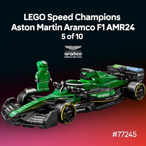LEGO Speed Champions Ultimate Formula 1 Collector's Pack - Contains 10 Sets in 1 - Includes Exclusive Poster - Collectible F1 Model Car Kit - Gift for Race Car Fans - 66802 - image 4