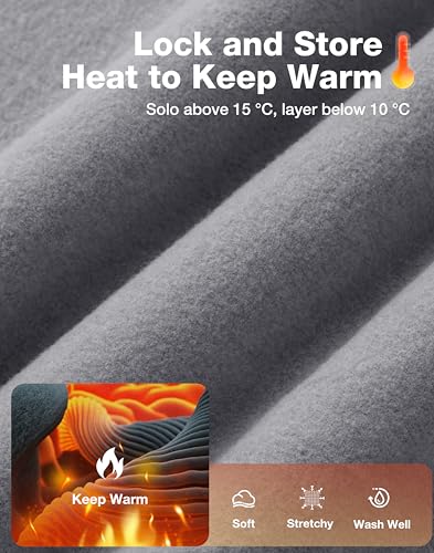 G Gradual Mens Quarter Zip Pullover Fleece with 2 Zipper Pockets Long Sleeve Golf Shirt Winter Athletic Sweater Lightweight4