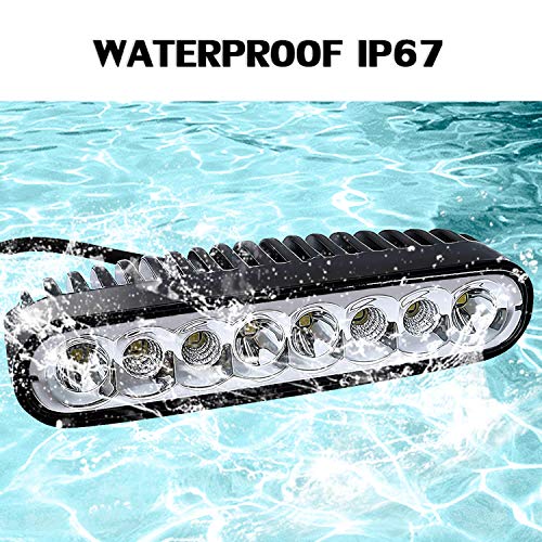 6inch LED Light Bar -40W Led Light Pods Waterproof Work Light Off Road Driving Light Flood Spot Beam Combo Fog Light for Truck Pickup ATV SUV UTV Boat