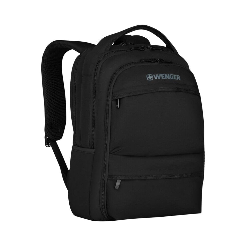 WengerFuse 600630, 16 Inch Laptop Backpack, 20 Litres, Black 21 x 32 x 43 cm
