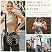 JQWYGB Bum Bag Checkered Crossbody Bags for Women Nylon Double Pockets Checkerboard Fanny Pack Fashion Sling Bag