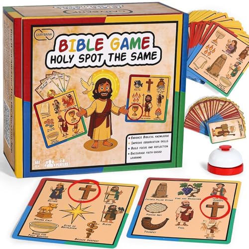 Garybank Bible Games for Kids – Find the Same Bible
