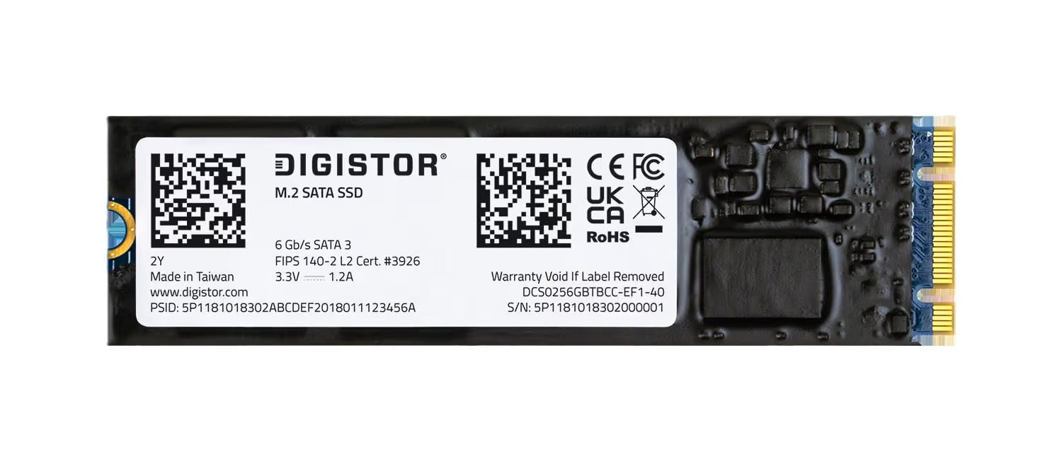 M.2 SATA SSD with FIPS 140-2 L2 Certified encryption, SATA III (6 Gbps) Solid State Drive, M.2 2280 Form Factor, TAA Compliant, 256GB-picture-18