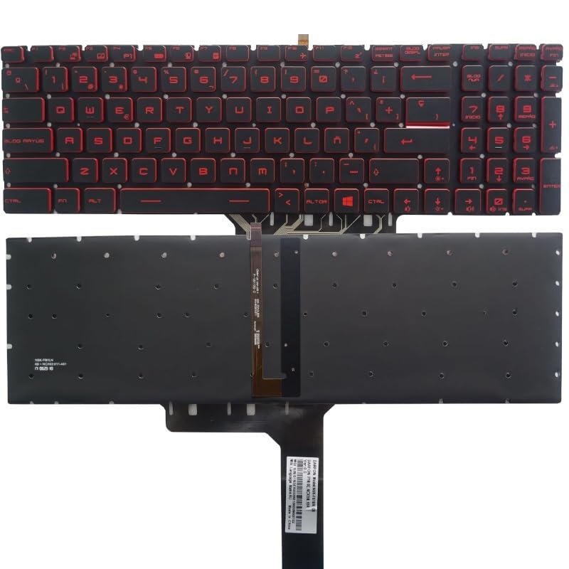Clavier portable MSI GF75 Thin pour coder et jouer dans le noir MS-1791