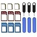 Produktbild 3 Set SIM Karte Adapter 5 in 1 Nano Mikro Standard SIM Karte Konverter Kit mit SIM Karte Ordner und Nadel
