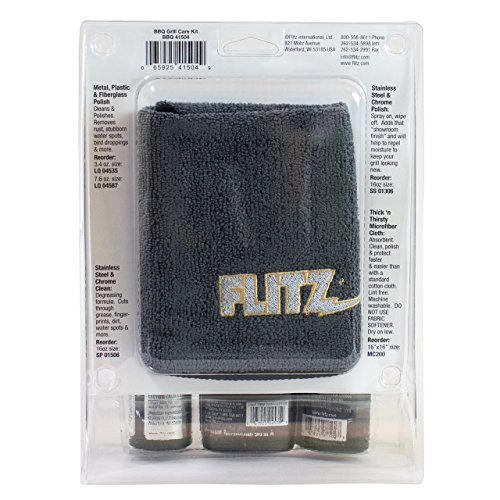Flitz BBQ 41504 Barbeque Grill Care Kit - Thumbnail 2