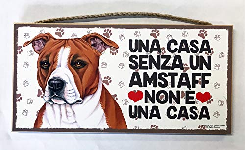 Power gift Targhetta Amstaff