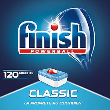 Finish Powerball Classic - Detersivo in pastiglie per lavastoglie, 3er Pack (3x 40 pastiglie)