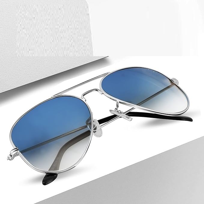 Image of Unisex Stylish Round Sunglasses | TAC Polarized Lens | 100% UV Protection | Men & Women Driving Bikes, Outdoor Sports, Hiking & Travel Eyewear (black sunglass)