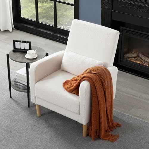 Sillón Plegable Tela Beige miniatura 4