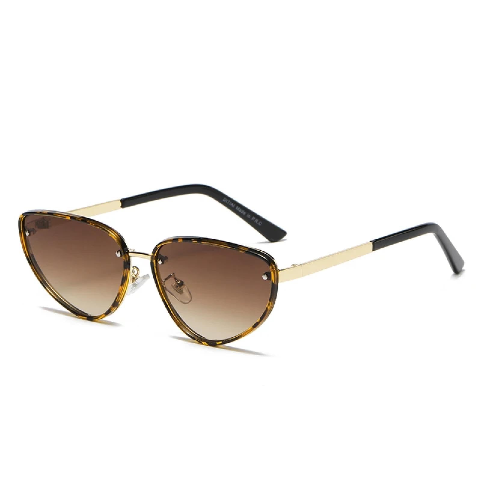 Lunettes de soleil œil de chat protégeant efficacement vos yeux des reflets avec style punk