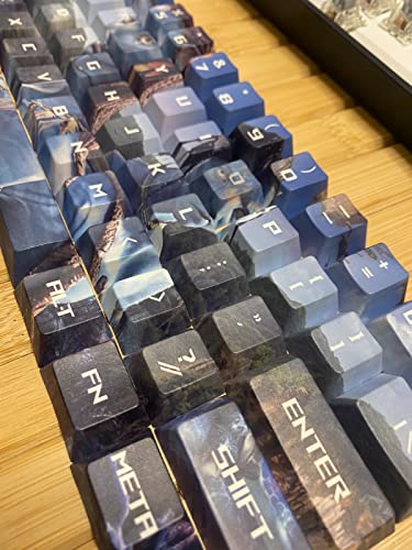 Pack clavier GK61 complet avec 70 switchs et keycaps customisés Avatar
