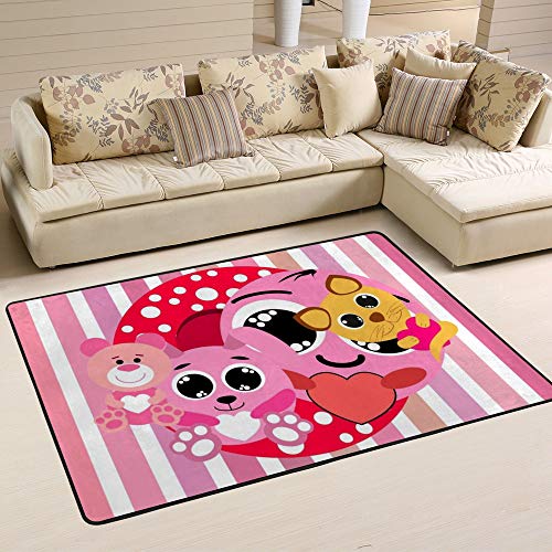 Tapis de maison moderne en polyester robuste grand format color3 - 6