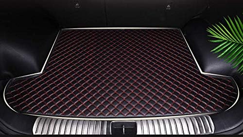 Boboo 2014 2015 2016 2017 2018 Forester Rear Cargo Liner Tray Leather Black Red Trunk Floor Mat Cover for Subaru Forester Trunk