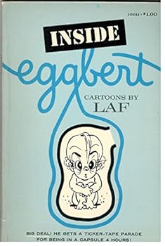 Paperback Inside Eggbert Cartoons by Laf (1962) Book