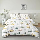 Un cadeau pratique et plein de charme : Facile à entretenir, cette parure de lit en microfibre se lave en machine à l’eau froide (cycle délicat) et passe au sèche-linge à basse température. Parure lit 3pcs un cadeau idéal pour enfants, adolescents et adultes – filles, garçons, hommes ou femmes.