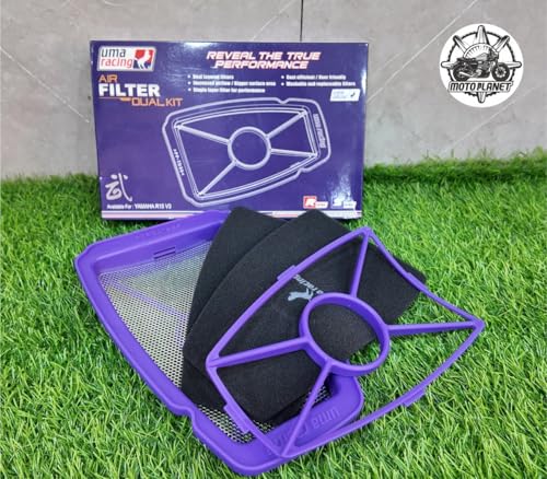 Image of MPD-UMA RACING 02A00270 Air Filter usable Compatible for R15 V3, V4 & MT15.Moto Planet
