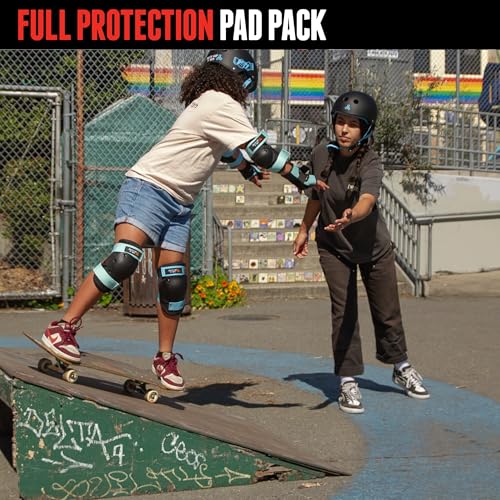 image for Triple Eight Saver Series 3-Pack Pad Set – Ideal for Skateboarding, 