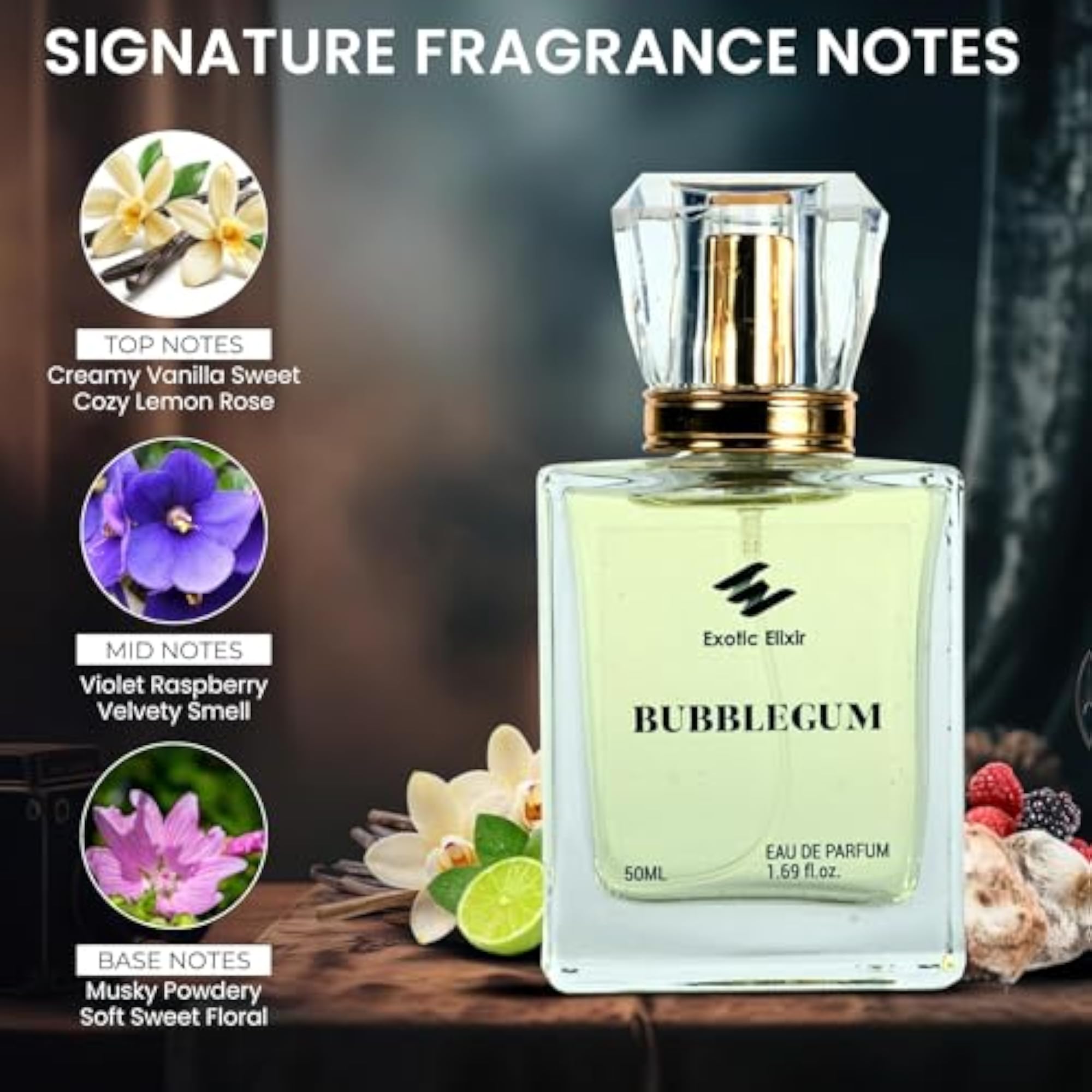 Premium Bubblegum Perfume 50ml for Women