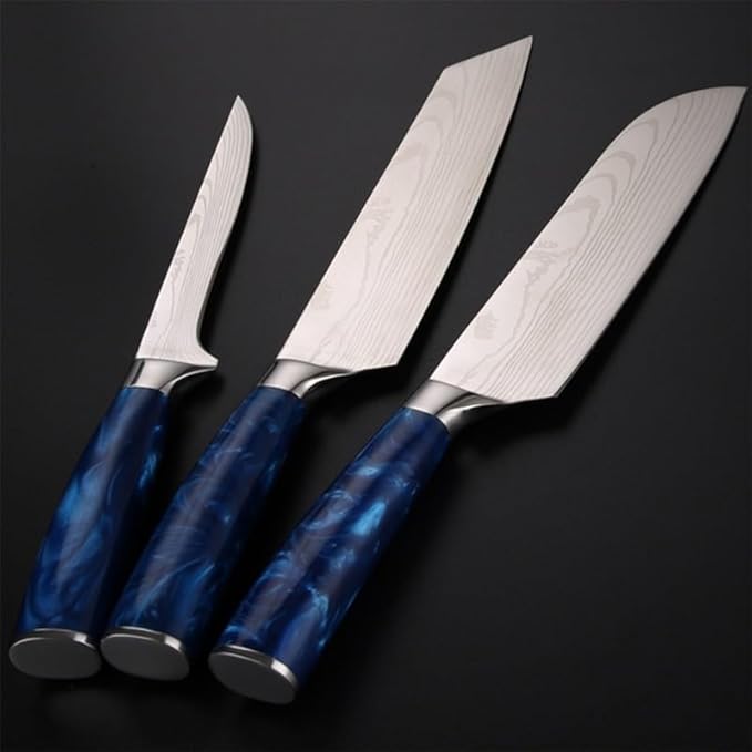 Set Cuchillos Cocina 10 Piezas Acero Inoxidable miniatura 4