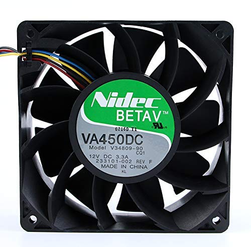 PGSA2Z® Nidec VA450DC V34809-90 12v 3.3A 12038 Super Air Volume Fan (B08W3DY1WP) Amazon Price History, Amazon Price Tracker
