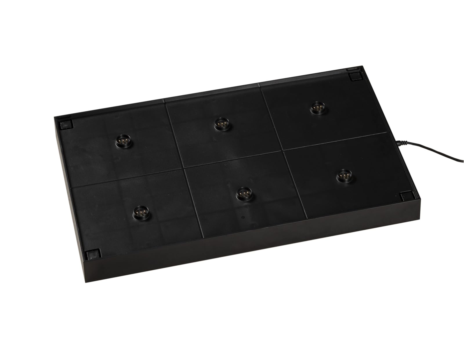 6er Set Outdoor Akku Tischleuchten in Weiß mit USB Ladestation, geeignet für Restaurant & Gastronomie