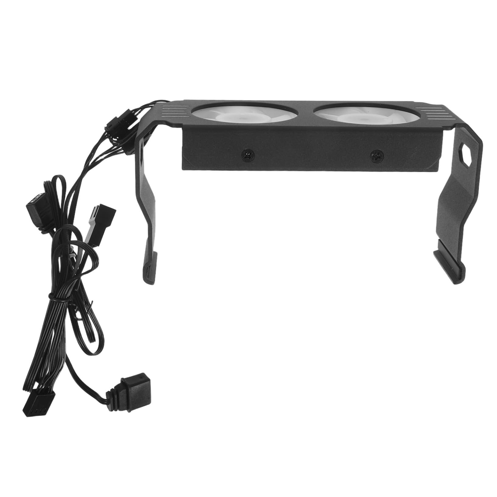 jojofuny Dissipatore di calore della Radiatore del computer PWM Memory Coferer dissipatore di calore della Cooler da gioco argb silenzioso Metallo Nero