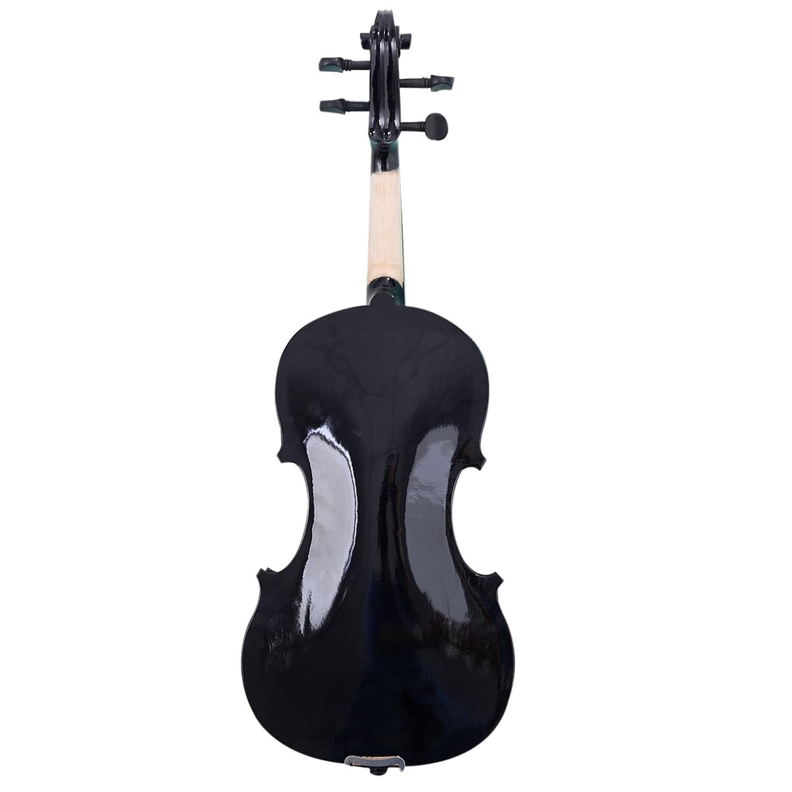 Kit Di Violino Professionale Violino Acustico In Legno Massello Per Strumento A Corde Di Violino Nero 4/4 Con Scatola Di Accessori Musicali(1/4)