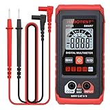 HT123 Fully Intelligent Digital Display multimeter with LED Backlight, Non-Contact Voltage Detection, Automatic Gear Shifting