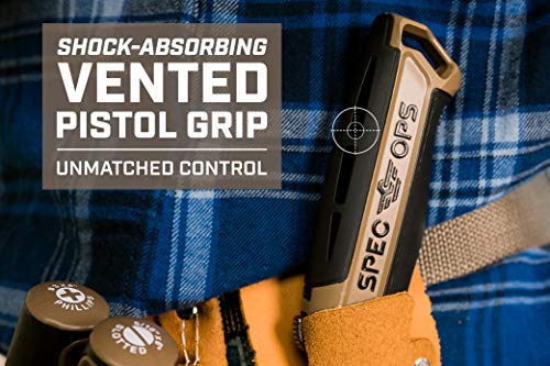 Spec Ops - Faca utilitária SPEC-K1-UR Tools com lâmina retrátil, inclui 5 lâminas extras em armazena