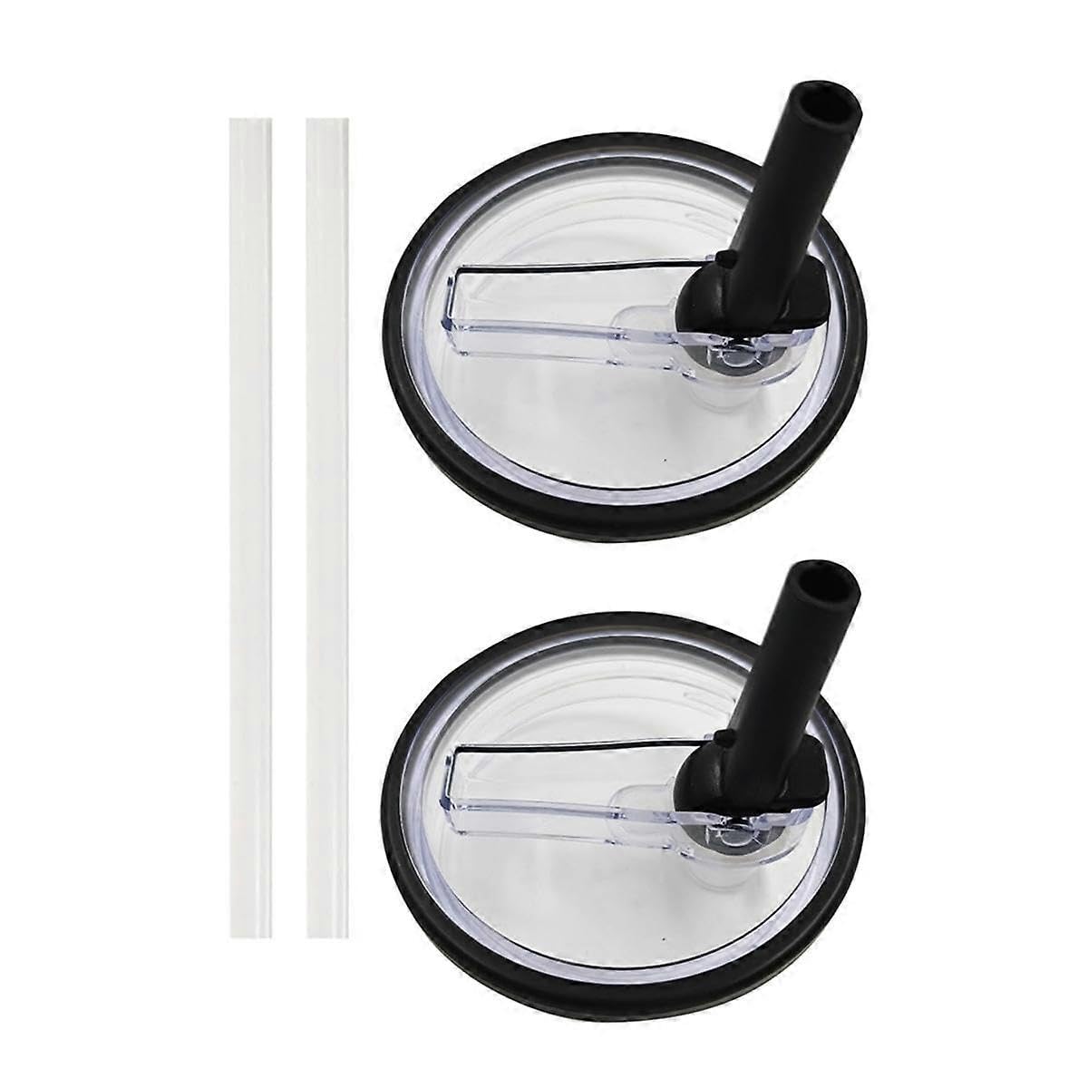 JOYHAPPST 40oz Replaceble Tumbler Flip Straw Lid for Quencher Straw Lid Replacement Fit for HydroJug Traveler Part B